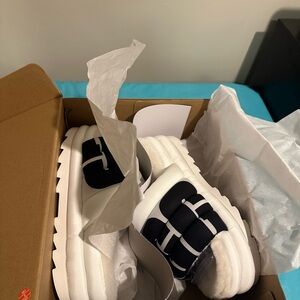 UGG W Maxi Slide Logo in White